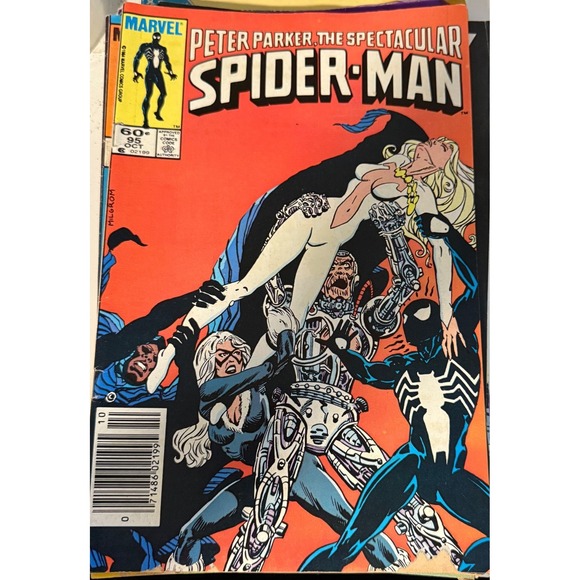 Marvel Other - Peter Parker The Spectacular Spider Man Comic Book Issue 85 Marvel 1983